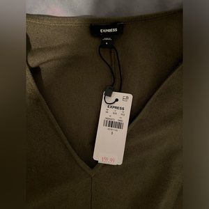 NWT Express V Neck shirt